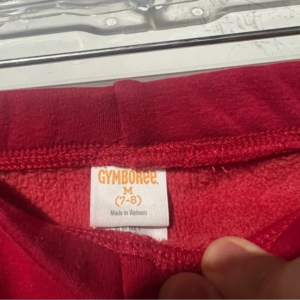 Gymboree Girls Leggings Red Size Medium 7/8